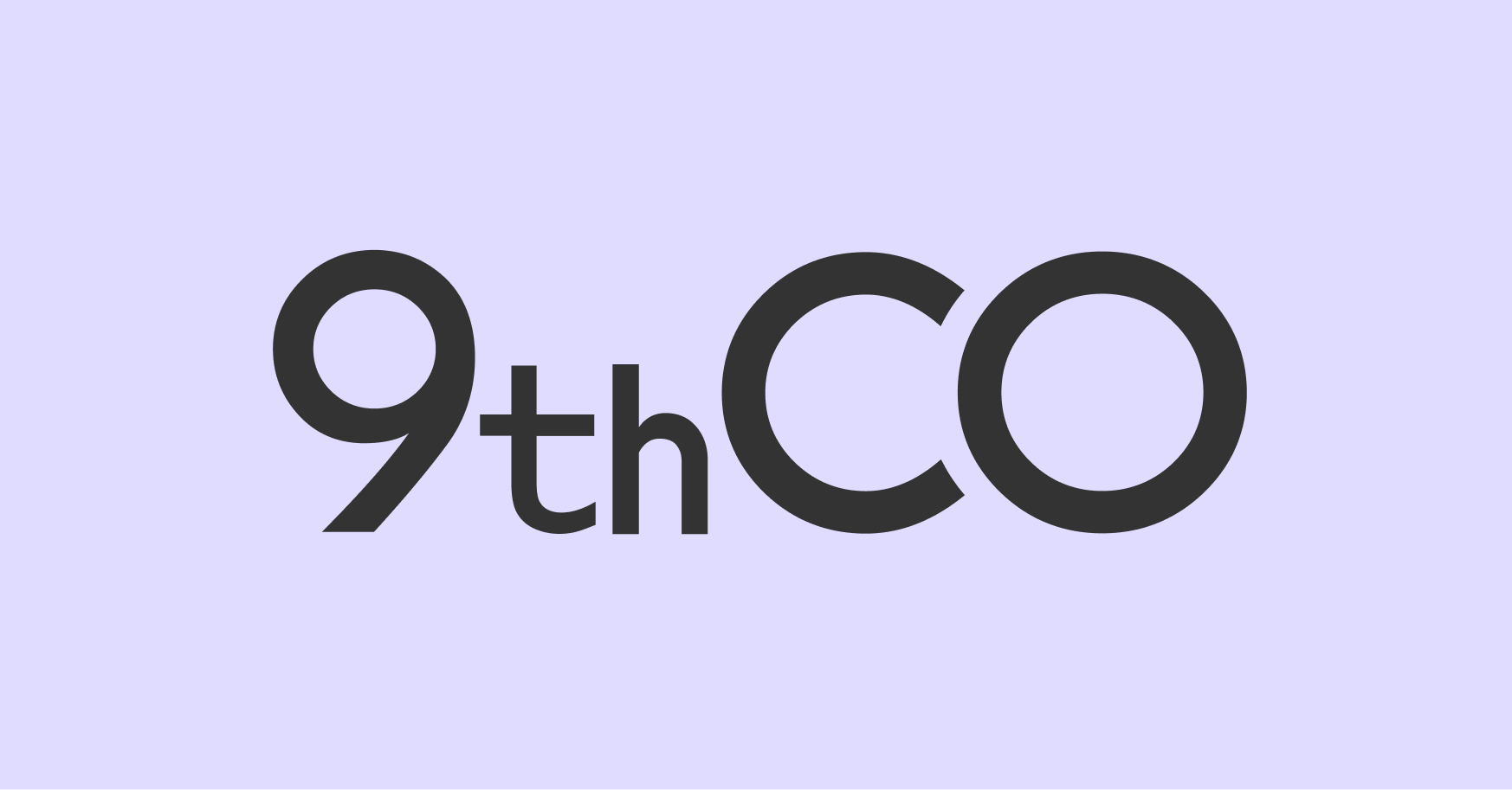 Agency 9thCo logo with background