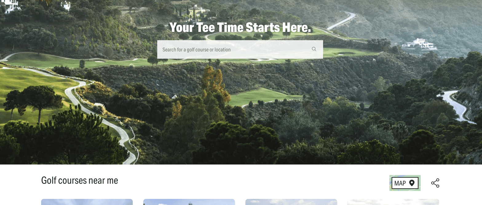 Leading Courses website screenshot