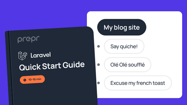 Laravel start guide illustration