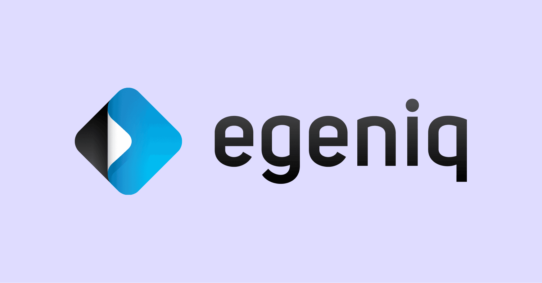 Agency Egeniq logo with background