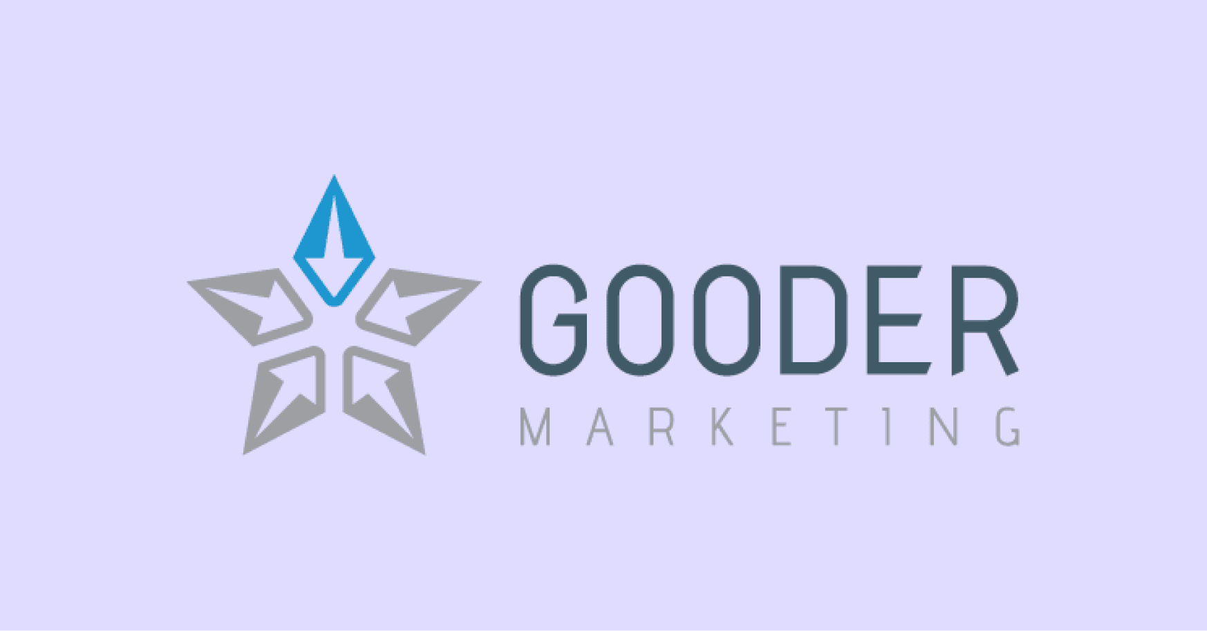 Agency Gooder Marketing logo with background