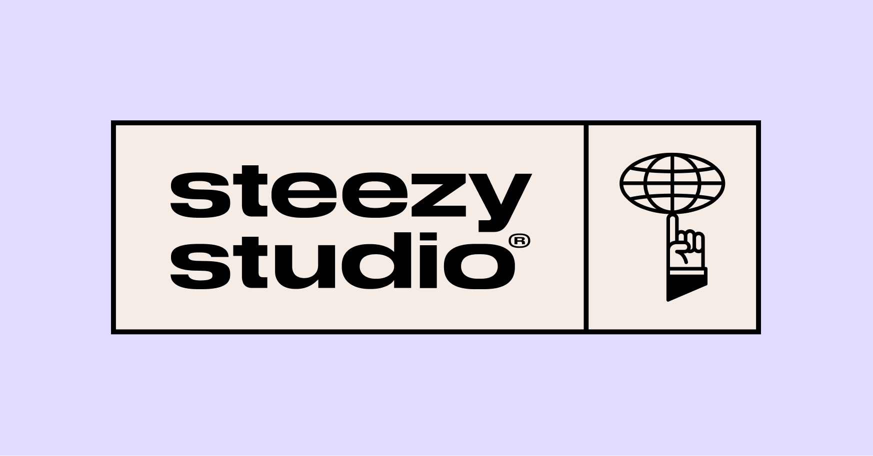 Agency Steezy Studio logo with background