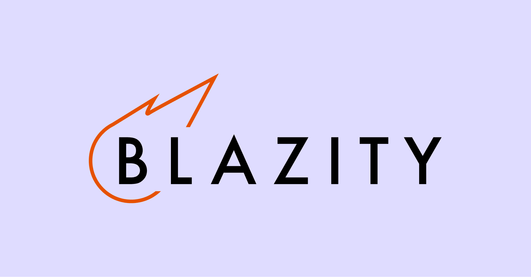 Agency Blazity logo with background