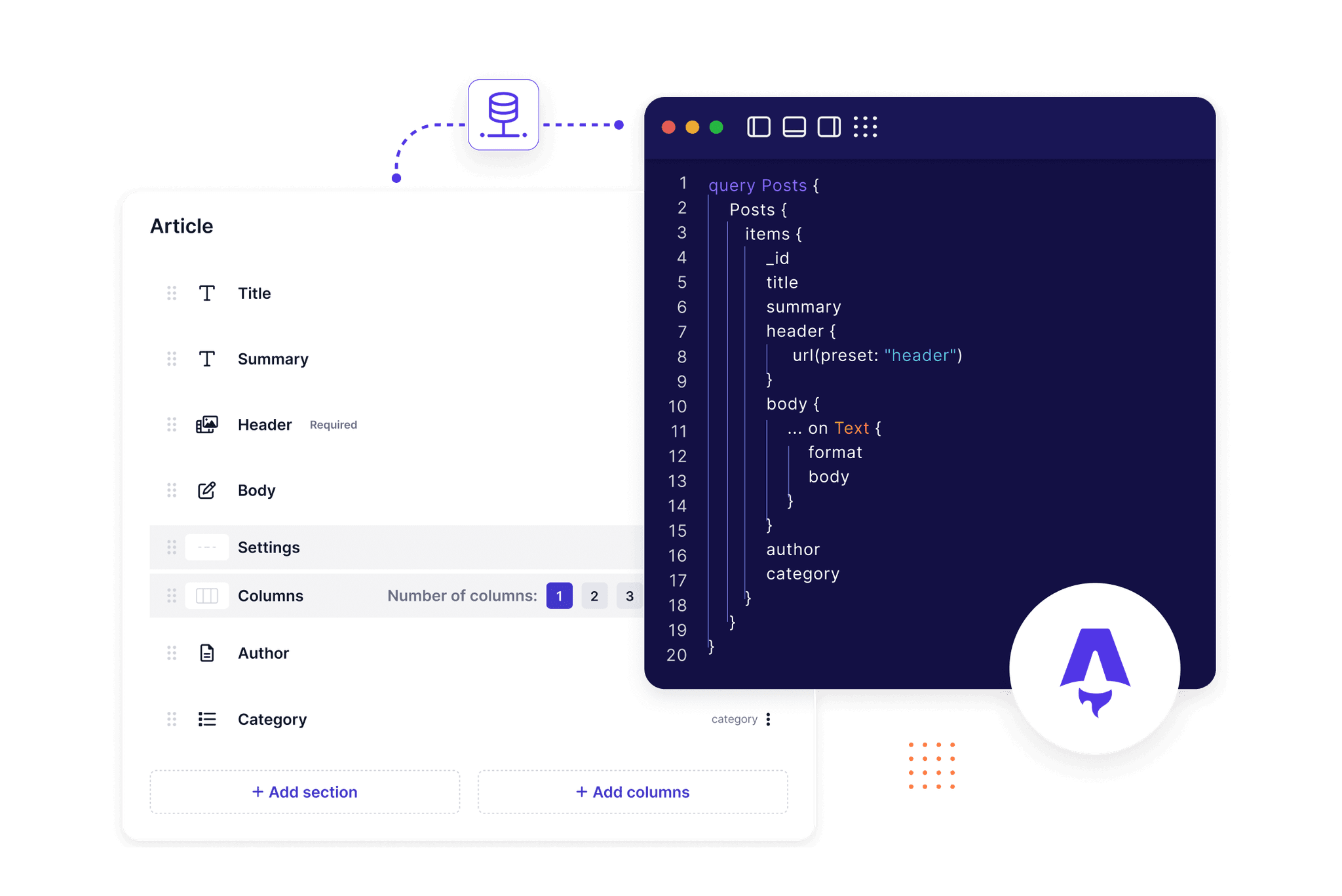 Astro and Prepr integration illustration