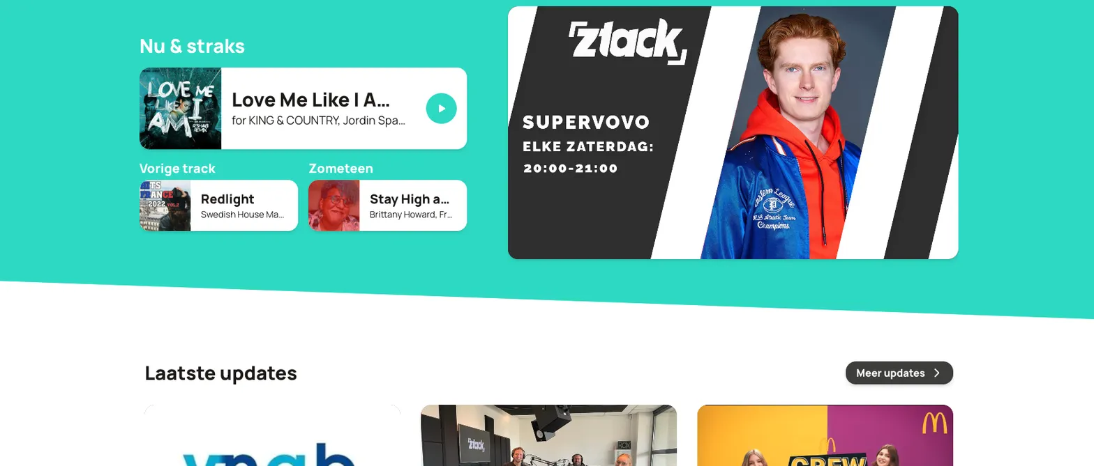 ZTACK website screenshot