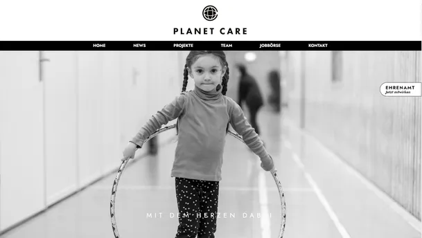 Planet Care website screenshot