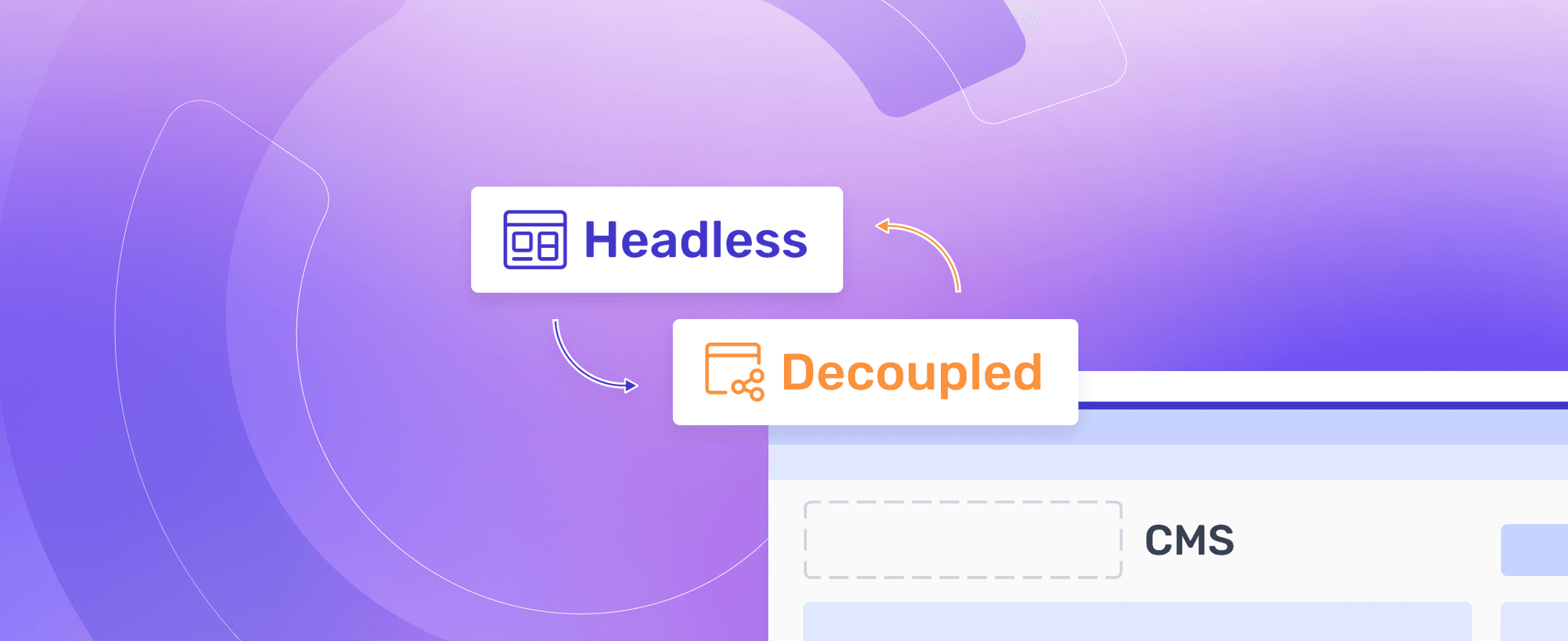 Is a decoupled CMS the same as headless cms illustration