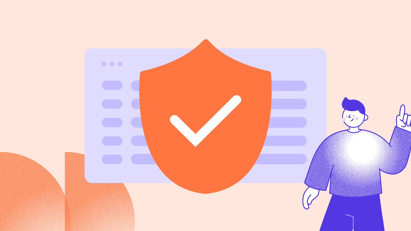 Illustration showing granular role-based access control for secure content management and collaboration.