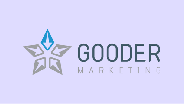 Agency Gooder Marketing logo with background