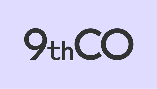 Agency 9thCo logo with background