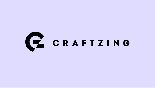 Agency Craftzing logo with background