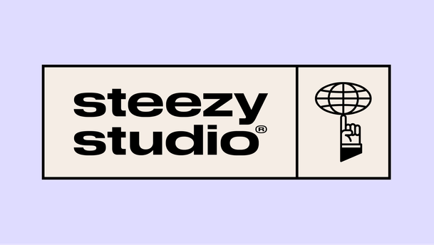 Agency Steezy Studio logo with background