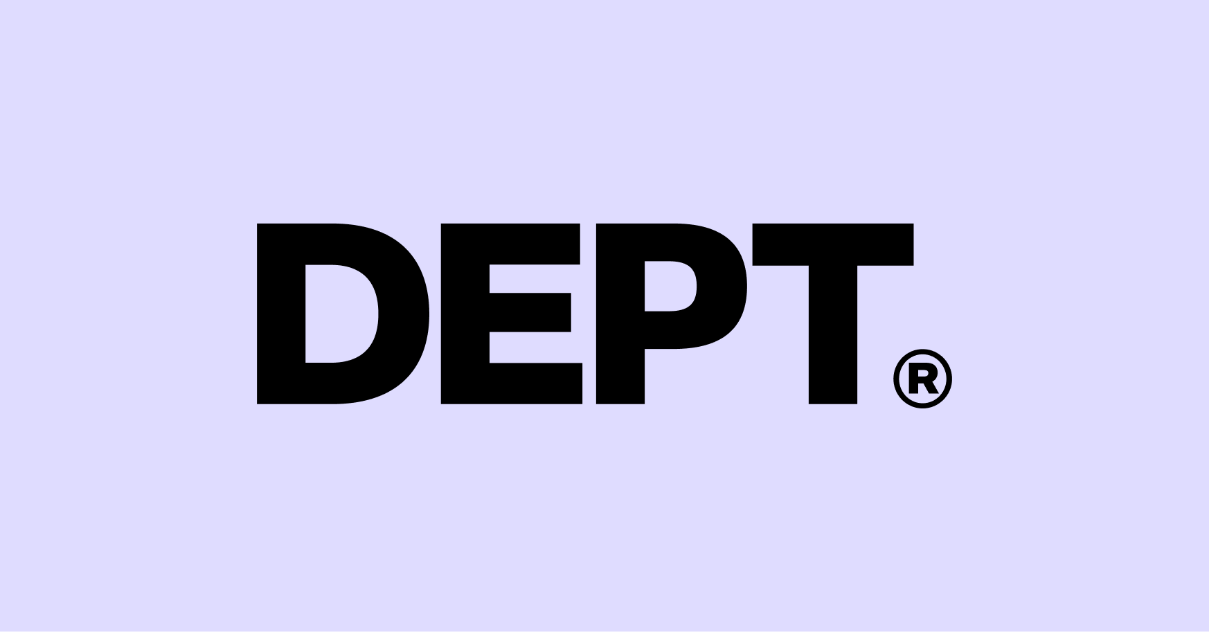 Agency DEPT logo with background