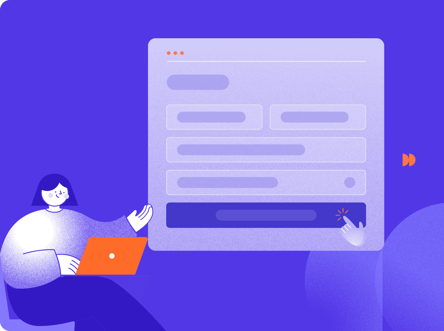 Content creator illustration